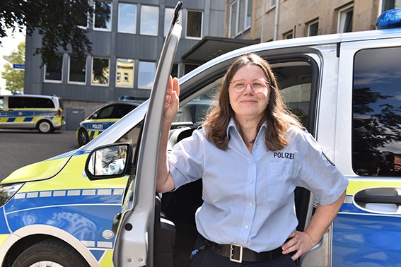 portrait- neue direktionsleitung in der kreispolizeibehörde MK, Nicole Pletha